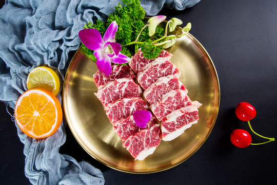 雪花牛肉