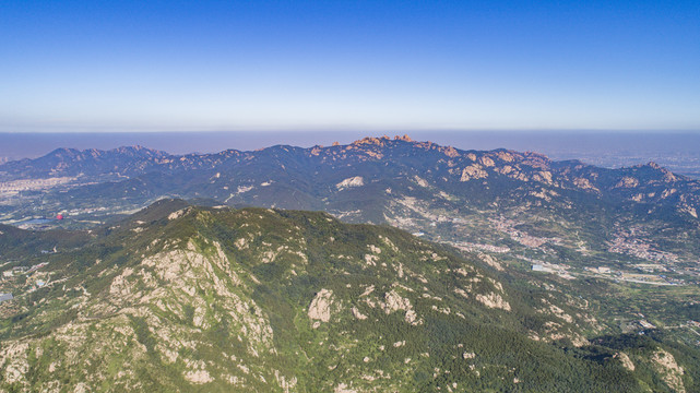 航拍青岛崂山