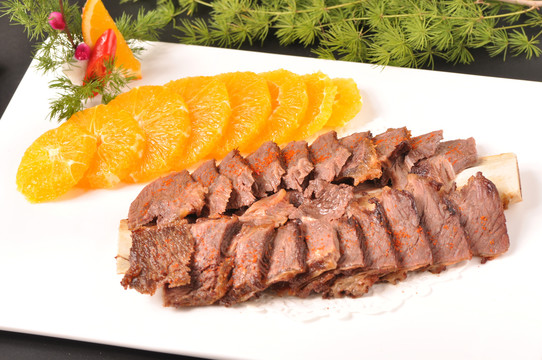 鲜果碳烧肉