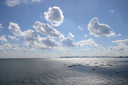 海洋风景天空云彩