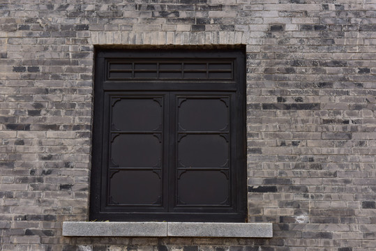 老上海木头窗户