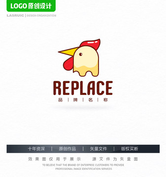 公鸡logo炸鸡店logo