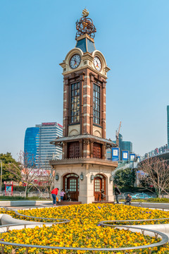 上海公园广场钟表楼