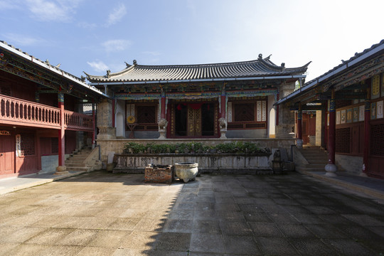 城子古村的寺庙