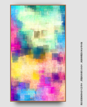 抽象油画