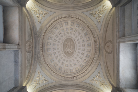 梵蒂冈圣彼得大教堂内部穹顶