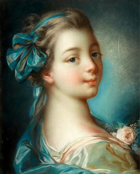 弗朗索瓦·布歇女孩的头像