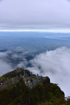 峨眉山云海风光