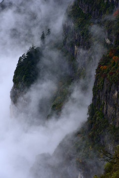 峨眉山云海风光