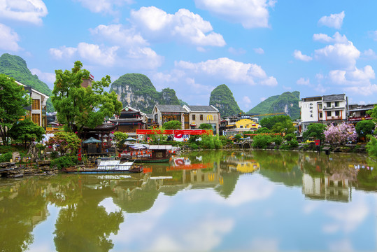 山水田园风景