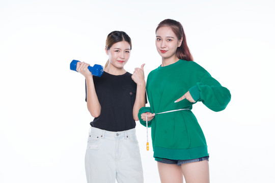 减肥瘦身人物摄影图片