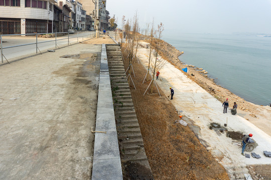 长江岸线整治工程