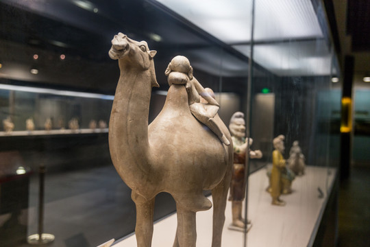 骆驼陶俑