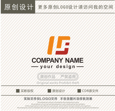 FJ字母logo