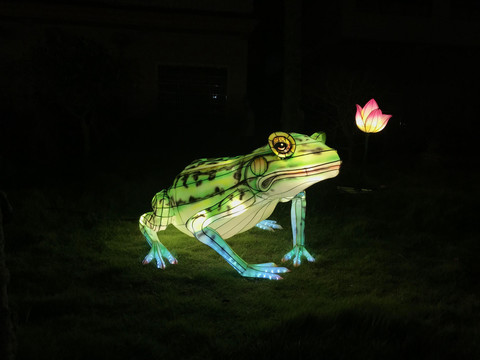 LED青蛙造型节日灯会草坪花灯