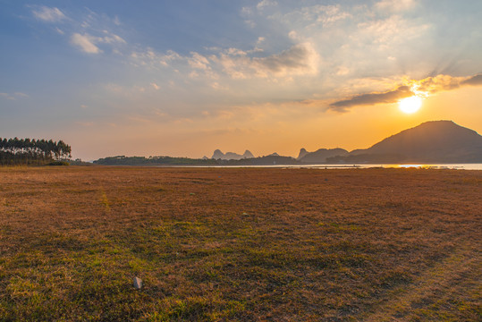 风景夕阳