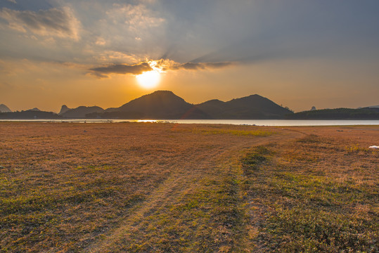 风景夕阳