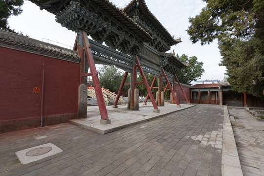 武威文庙棂星门牌楼