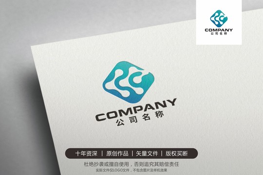 CE字母生物科技LOGO