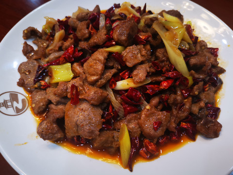 花椒炒肉
