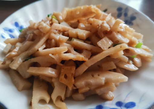 素炒藕