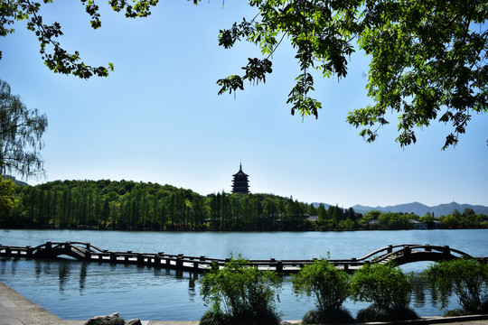 杭州西湖春景