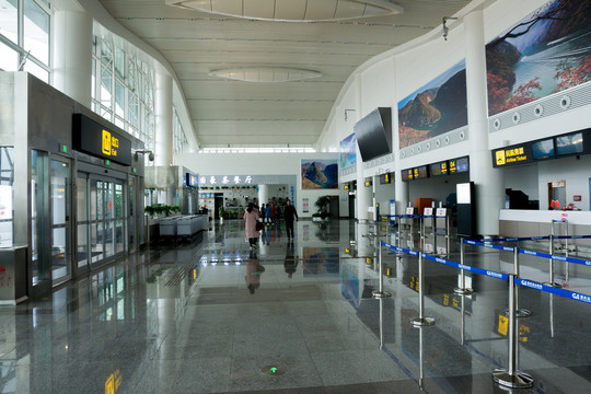 重庆巫山机场航站楼内景