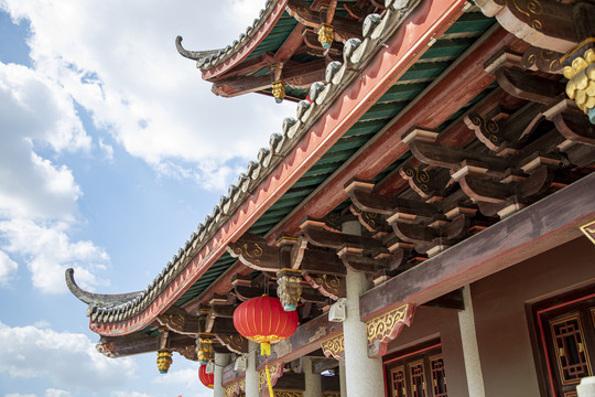 中式古建筑斗拱飞檐