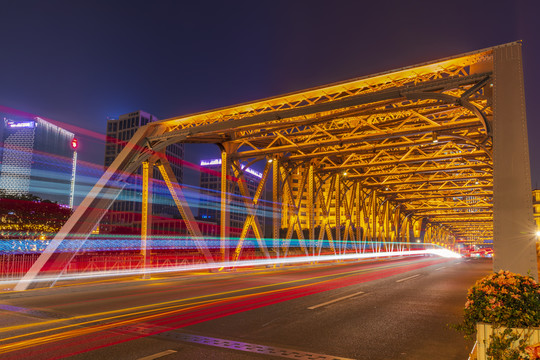 外白渡桥夜景