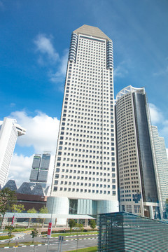 新加坡CBD城市风光