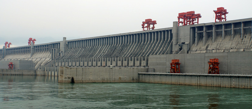 三峡大坝坝体