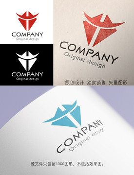 HT字母logo设计牛logo
