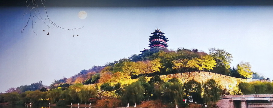 山上古塔