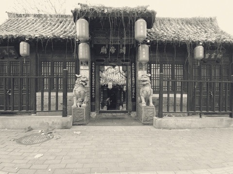 济南古建筑老照片