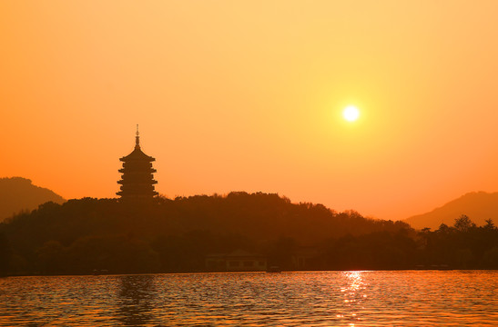 杭州西湖风光