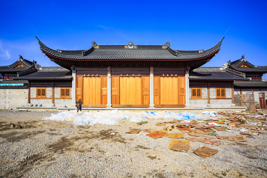 宁波海曙区接待讲寺景观