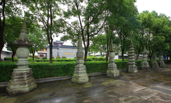 宁波奉化岳林禅寺美景