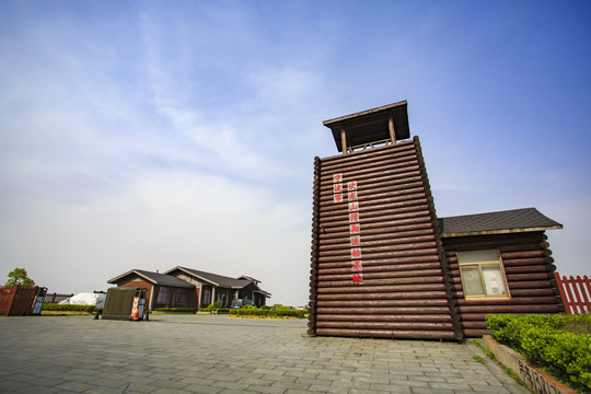 宁波慈溪伏龙山美景