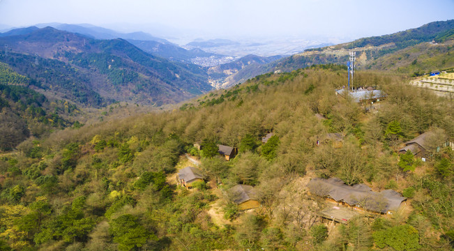 宁波慈溪达蓬山风景区美景