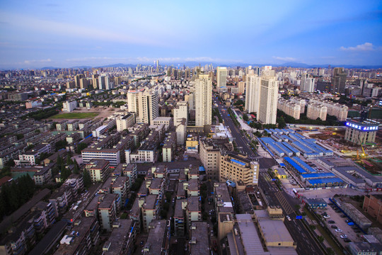 宁波市区风光