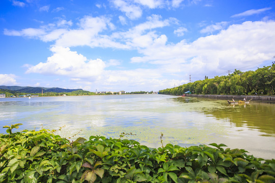 宁波慈溪杜湖美景