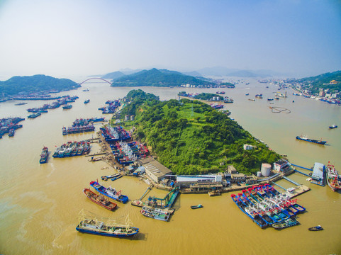 石浦港全景