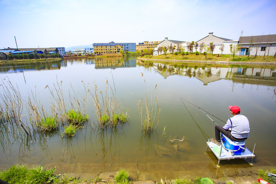 宁波海曙古林镇仲一村风景