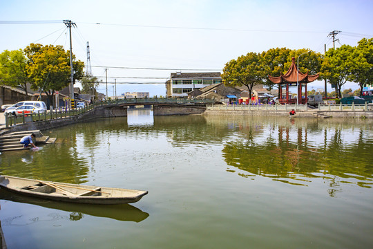 宁波海曙古林镇仲一村风景