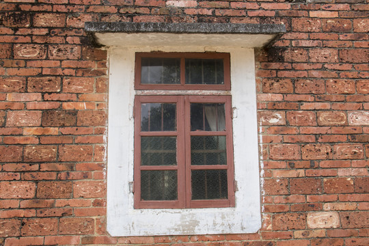 老屋旧窗户