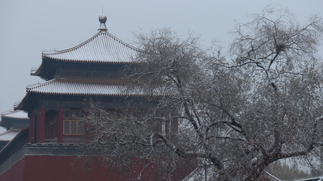 故宫雪景