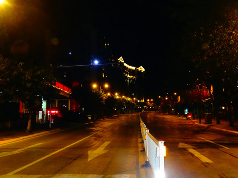 重庆公路夜景