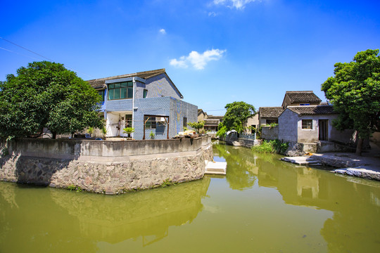 阳府兴村河道