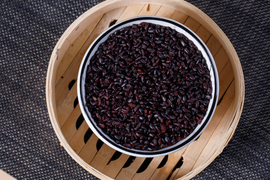 黑米饭