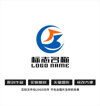 GB字母标志科技logo
